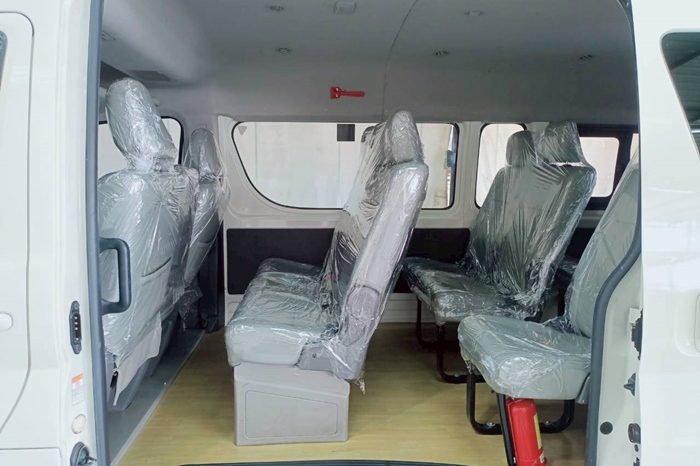 TOYOTA 2019 2WD 2.8 MT COMMUTER WHITE  5871 full