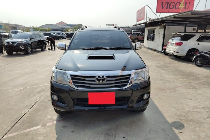 VIGO 4WD 2013 2.5E MT DOUBLE CAB BLACK  125 full