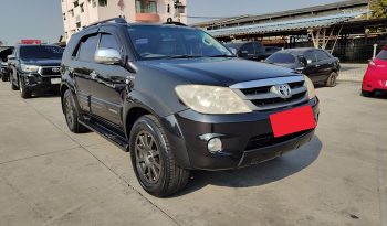TOYOTA 4WD 2005 2.7V AT FORTUNER BLACK  813 full