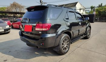 TOYOTA 4WD 2005 2.7V AT FORTUNER BLACK  813 full