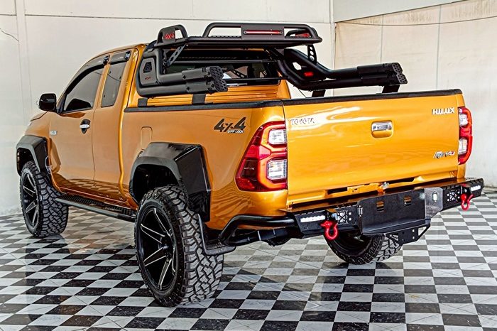 VIGO 4WD 2014 2.7J AT SMART CAB ORANGE  4837 full