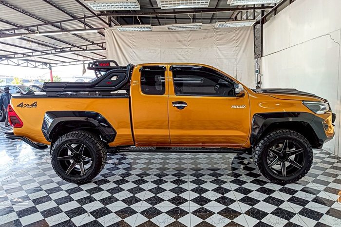 VIGO 4WD 2014 2.7J AT SMART CAB ORANGE  4837 full