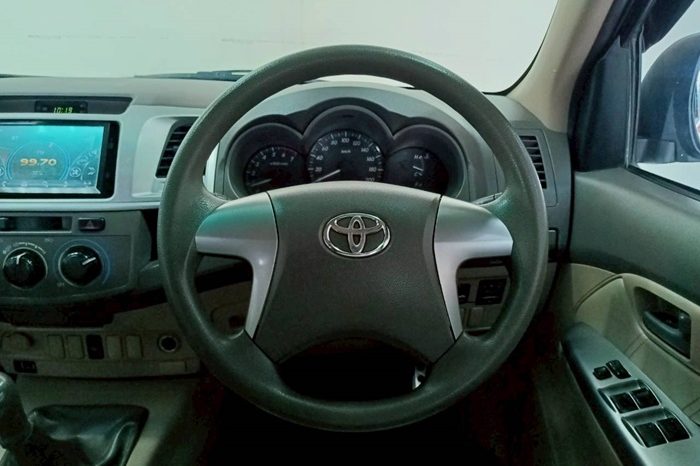 VIGO 2WD 2012 2.7J MT DOUBLE CAB BLACK  5124 full