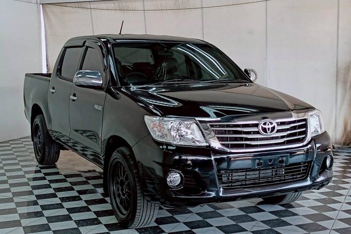 VIGO 2WD 2012 2.7J MT DOUBLE CAB BLACK  5124 full