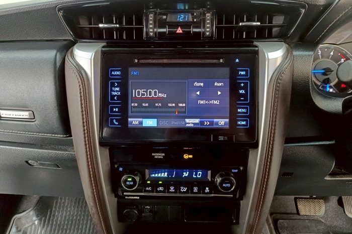 TOYOTA 2WD 2018 2.4V AT FORTUNER BLACK  5179 full