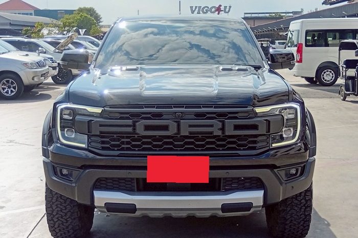 FORD RAPTOR 4WD 2023 3.0 AT DOUBLE CAB BLACK  824 full