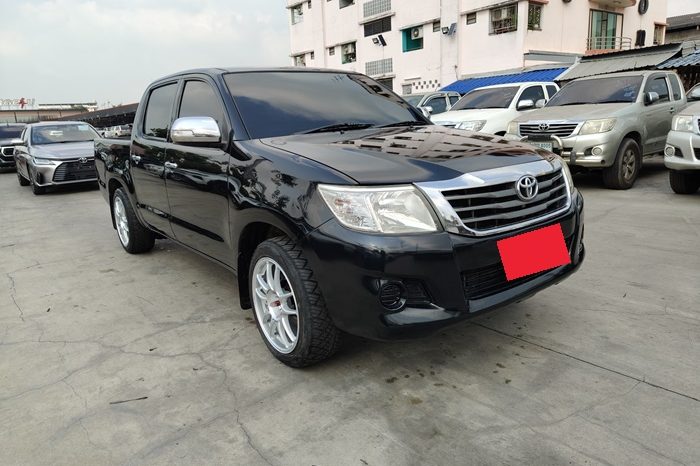 VIGO 2WD 2012 2.7J MT DOUBLE CAB BLACK  7627 full