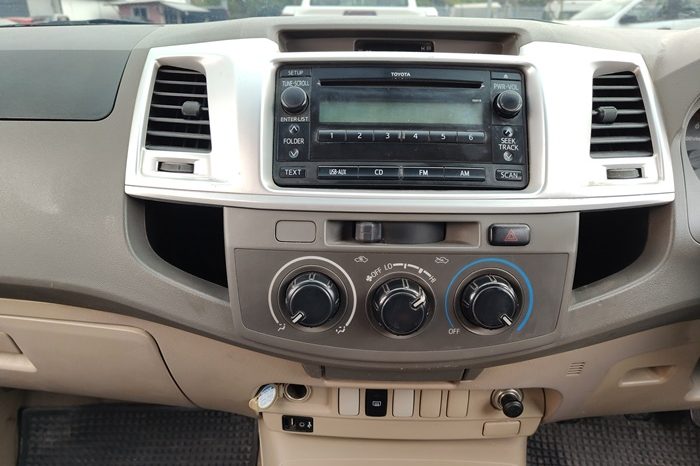 VIGO 2WD 2012 2.7J MT DOUBLE CAB BLACK  7627 full