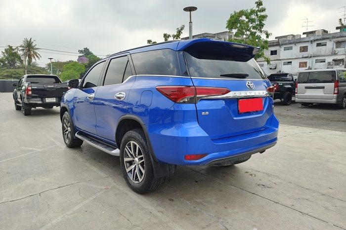 TOYOTA 4WD 2018 2.8V AT FORTUNER BLUE  57 full