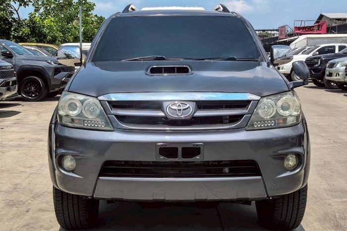 TOYOTA 4WD 2006 3.0V AT FORTUNER DARK GREY  6238 full