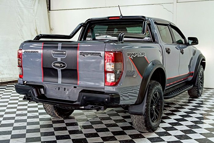 FORD RAPTOR 4WD 2022 2.0 AT DOUBLE CAB GREY  6496 full