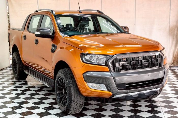 FORD 4WD 2017 3.2 AT DOUBLE CAB ORANGE  6973 full