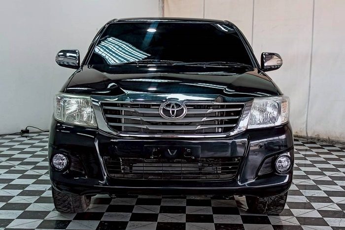 VIGO 2WD 2012 2.7J MT DOUBLE CAB BLACK  7627 full