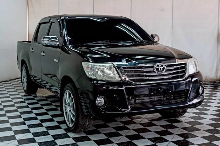 VIGO 2WD 2012 2.7J MT DOUBLE CAB BLACK  7627 full