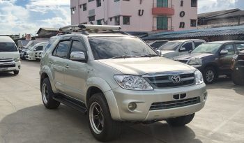 TOYOTA 4WD 2007 2.7V AT FORTUNER SILVER  8086 full