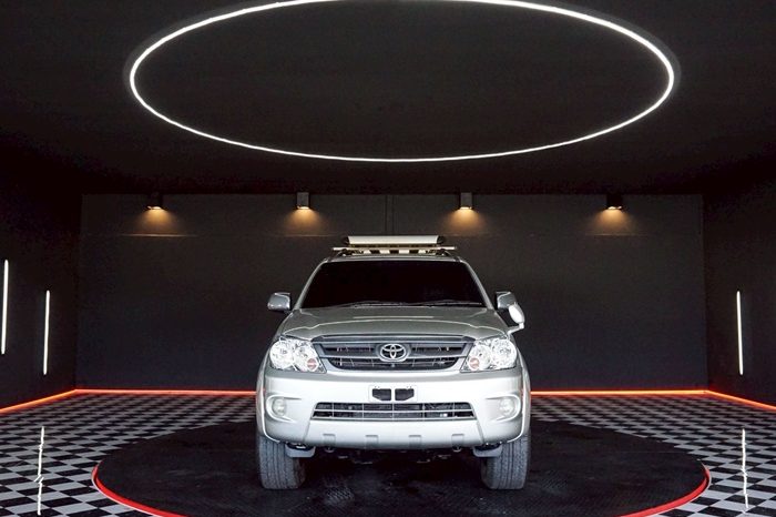 TOYOTA 4WD 2007 2.7V AT FORTUNER SILVER  8086 full