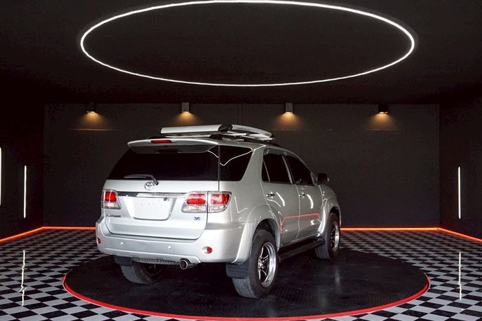 TOYOTA 4WD 2007 2.7V AT FORTUNER SILVER  8086 full