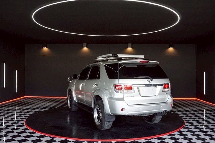 TOYOTA 4WD 2007 2.7V AT FORTUNER SILVER  8086 full