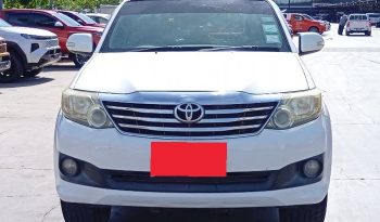 TOYOTA 2WD 2012 2.7V AT FORTUNER WHITE  5688 full