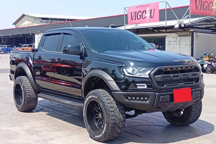 FORD 2WD 2022 2.2 AT DOUBLE CAB BLACK  8437 full