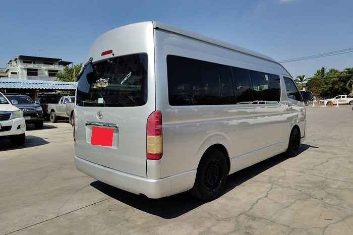 TOYOTA 2WD 2019 3.0 MT COMMUTER SILVER  7138 full