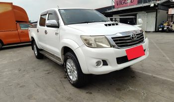VIGO 4WD 2013 2.5E MT DOUBLE CAB WHITE  7633 full