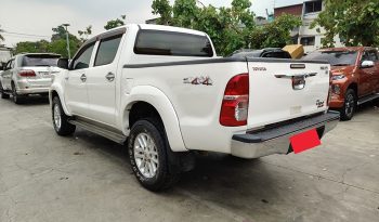 VIGO 4WD 2013 2.5E MT DOUBLE CAB WHITE  7633 full