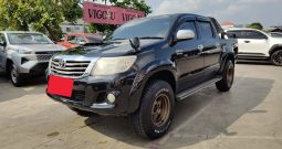 VIGO 4WD 2011 3.0G MT DOUBLE CAB BLACK  363
