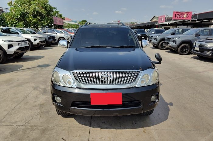 TOYOTA 4WD 2005 2.7V AT FORTUNER BLACK  99 full