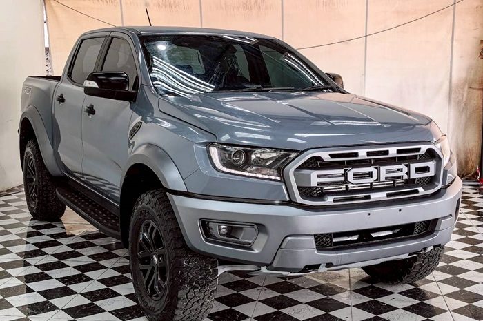FORD RAPTOR 4WD 2018 2.0 AT DOUBLE CAB GREY  181 full