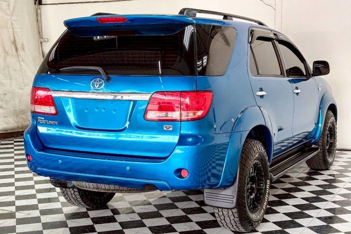 TOYOTA 4WD 2005 2.7V AT FORTUNER BLUE  2890 full