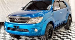 TOYOTA 4WD 2005 2.7V AT FORTUNER BLUE  2890