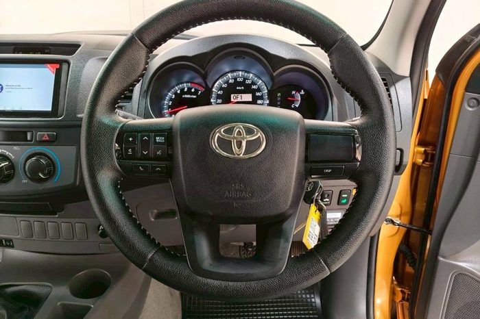 VIGO 4WD 2013 2.7J AT SMART CAB ORANGE  4005 full