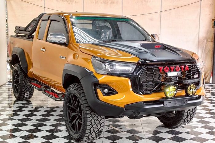 VIGO 4WD 2013 2.7J AT SMART CAB ORANGE  4005 full