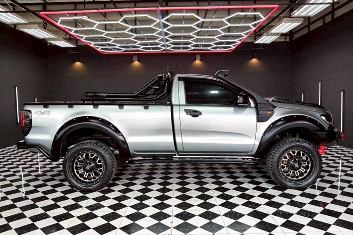 FORD 4WD 2022 2.2 MT SINGLE CAB SILVER  4771 full