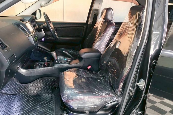 TOYOTA 4WD 2015 3.0V AT FORTUNER BLACK  8415 full
