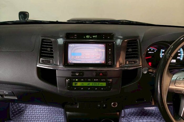 TOYOTA 4WD 2015 3.0V AT FORTUNER BLACK  8415 full