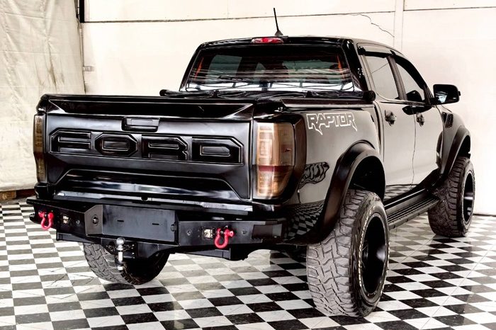 FORD 2WD 2022 2.2 AT DOUBLE CAB BLACK  8437 full