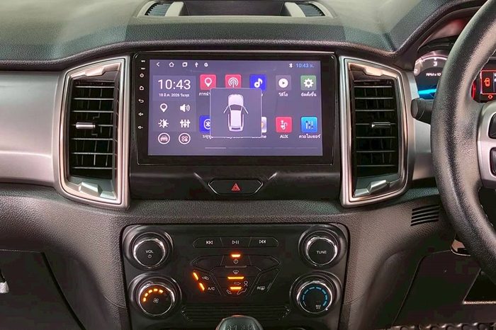 FORD 2WD 2022 2.2 AT DOUBLE CAB BLACK  8437 full