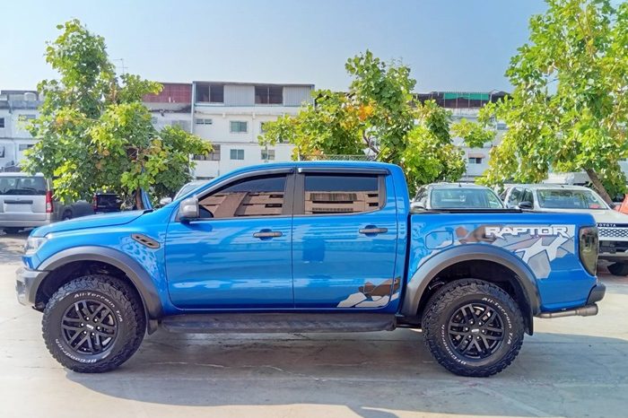 FORD RAPTOR 4WD 2019 2.0 AT DOUBLE CAB BLUE  6221 full
