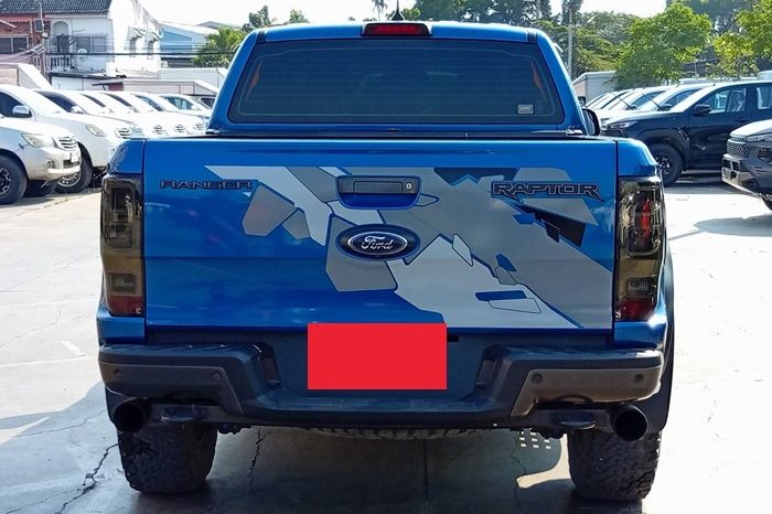 FORD RAPTOR 4WD 2019 2.0 AT DOUBLE CAB BLUE  6221 full