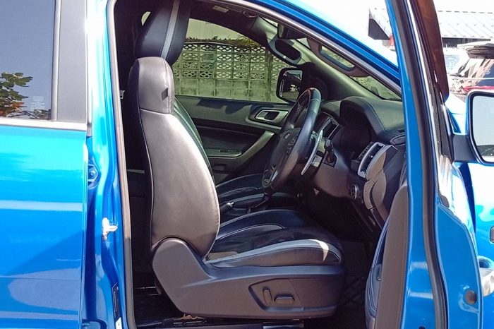 FORD RAPTOR 4WD 2019 2.0 AT DOUBLE CAB BLUE  6221 full