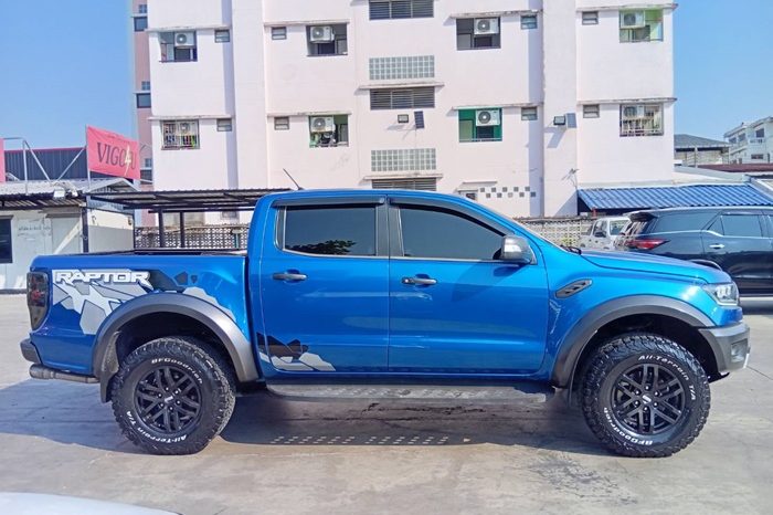FORD RAPTOR 4WD 2019 2.0 AT DOUBLE CAB BLUE  6221 full