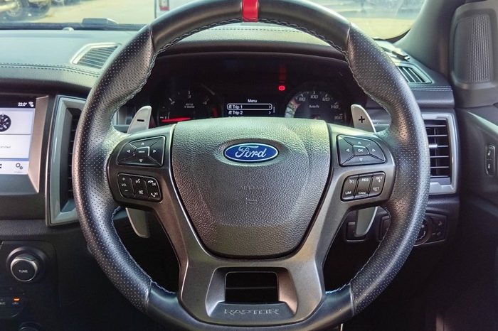 FORD RAPTOR 4WD 2019 2.0 AT DOUBLE CAB BLUE  6221 full