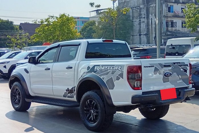 FORD RAPTOR 4WD 2019 2.0 AT DOUBLE CAB WHITE  8159 full