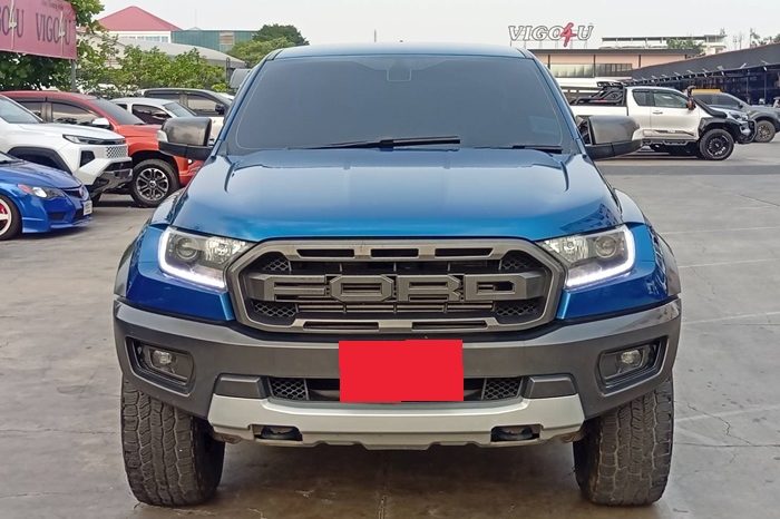 FORD RAPTOR 4WD 2019 2.0 AT DOUBLE CAB BLUE  576 full