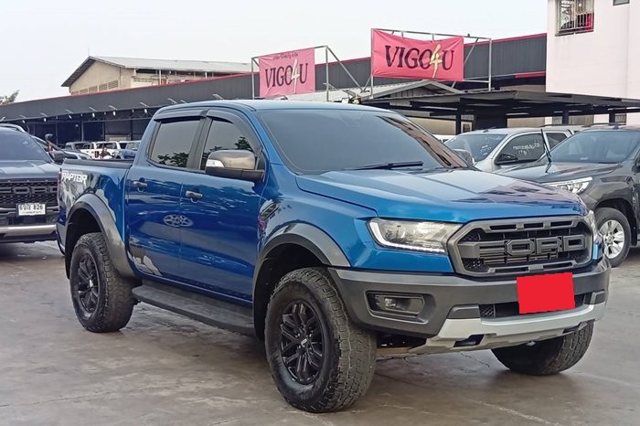 FORD RAPTOR 4WD 2019 2.0 AT DOUBLE CAB BLUE  576 full