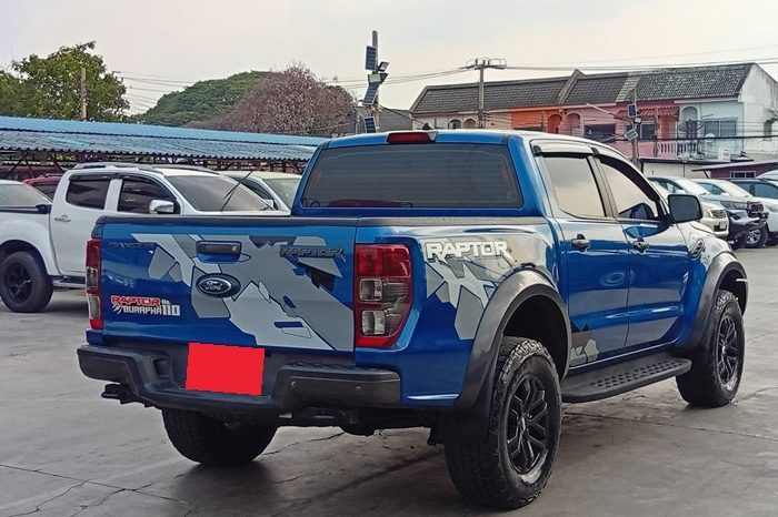 FORD RAPTOR 4WD 2019 2.0 AT DOUBLE CAB BLUE  576 full
