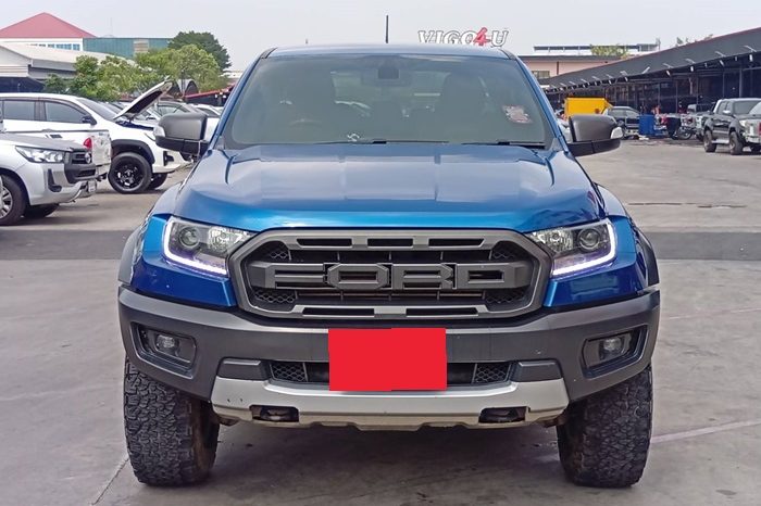 FORD RAPTOR 4WD 2019 2.0 AT DOUBLE CAB BLUE  7924 full