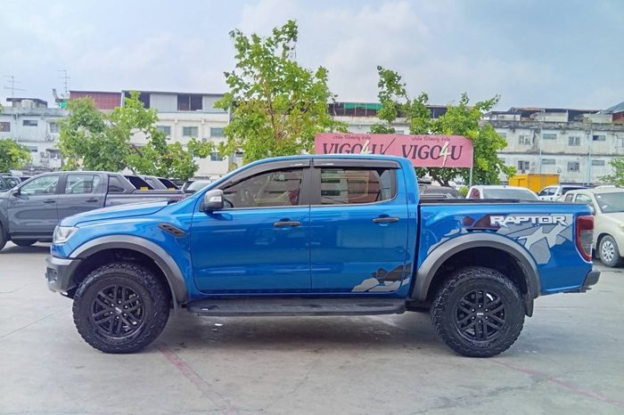 FORD RAPTOR 4WD 2019 2.0 AT DOUBLE CAB BLUE  7924 full